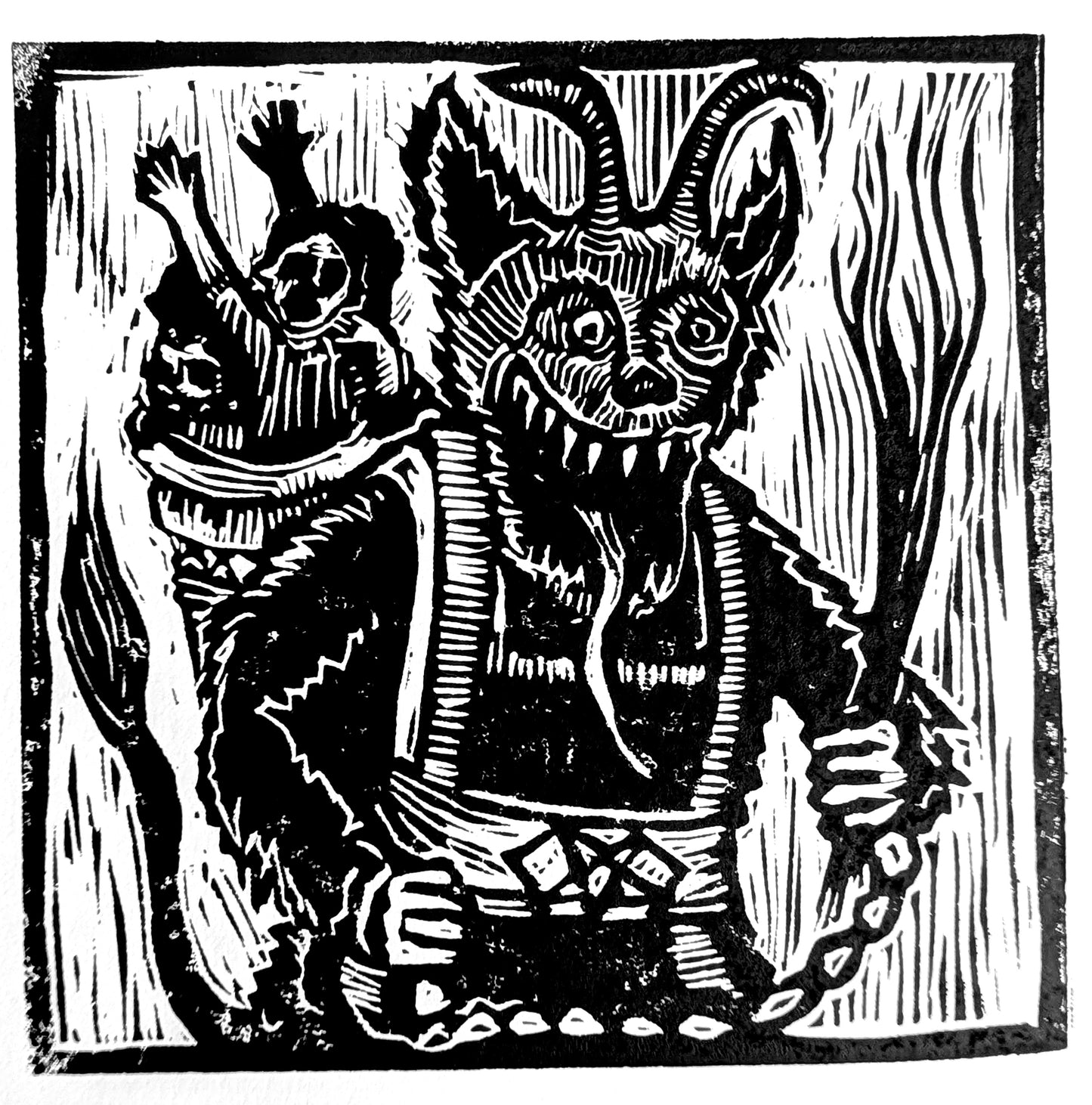Krampus Card & Envelope