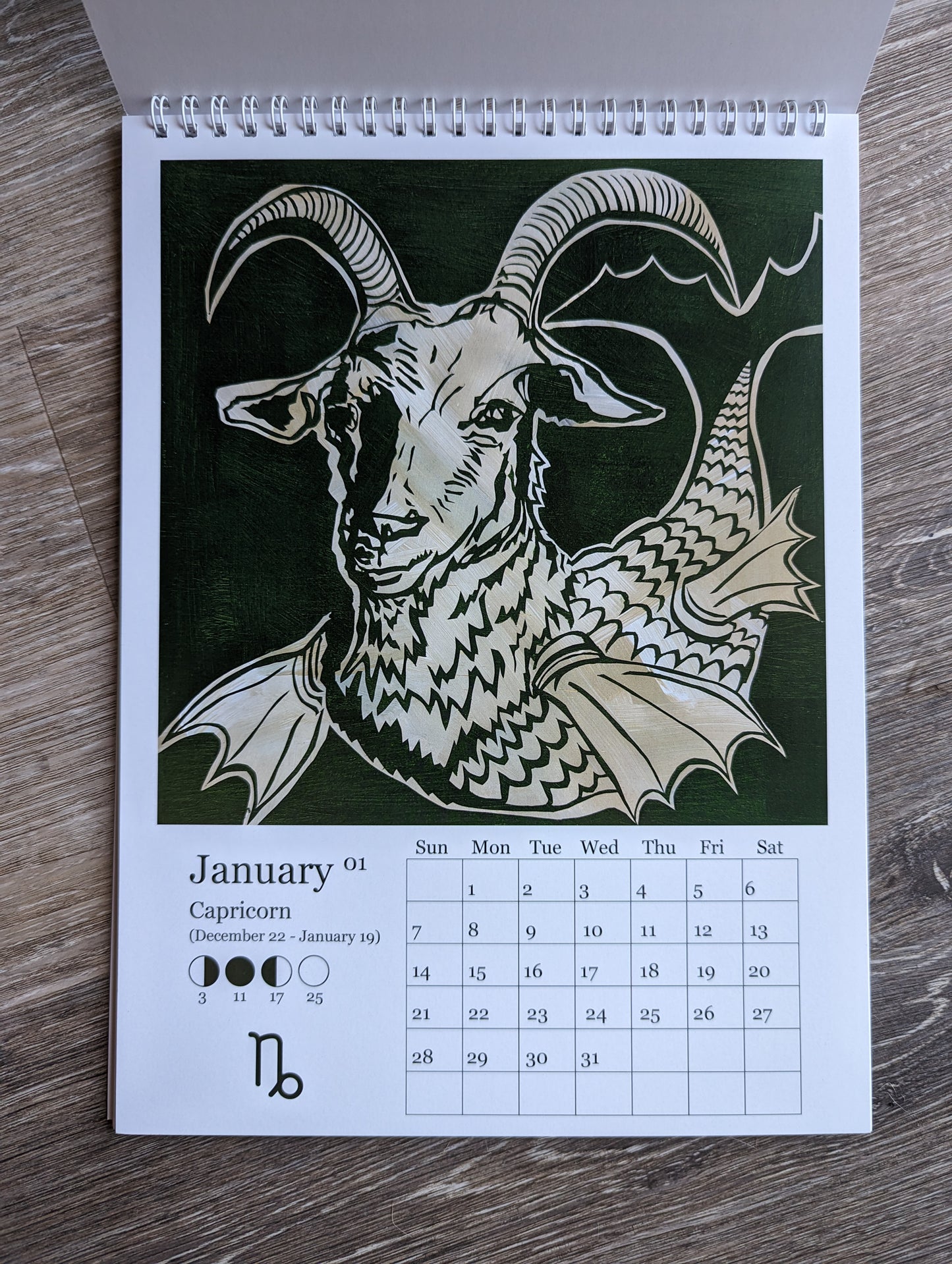 2024 Brunky Art Zodiac Calendar