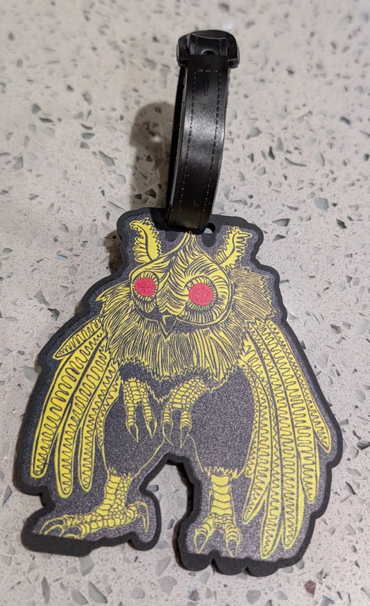 Mothman Luggage Tag