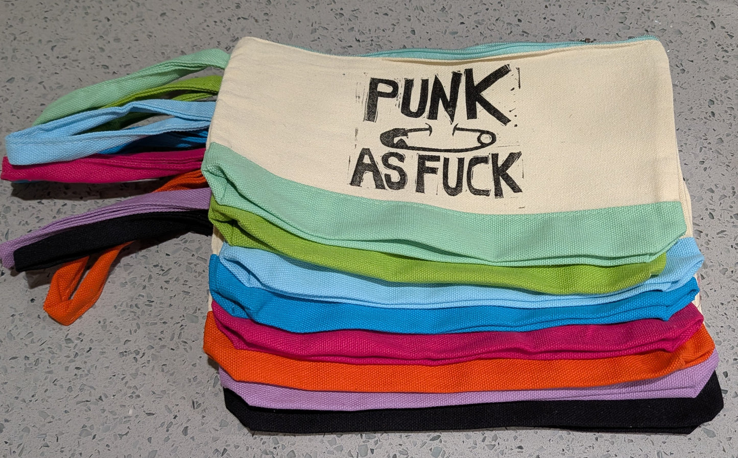 Protest Printworks Punk as F*ck Wristlet