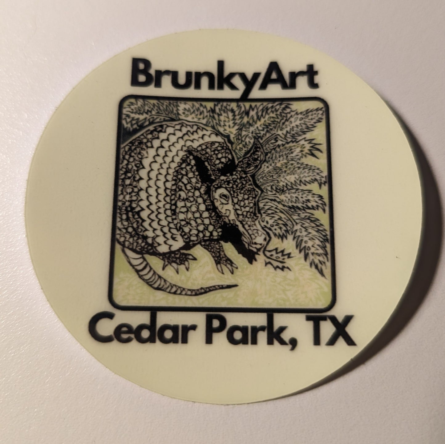 Glow In The Dark Logo Sticker