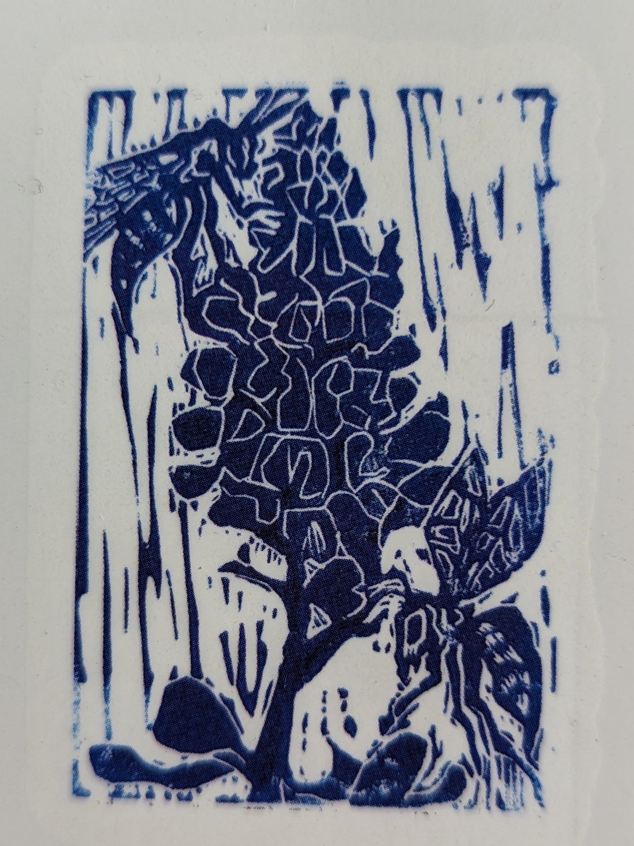 Bluebonnet Sting Temporary Tattoo