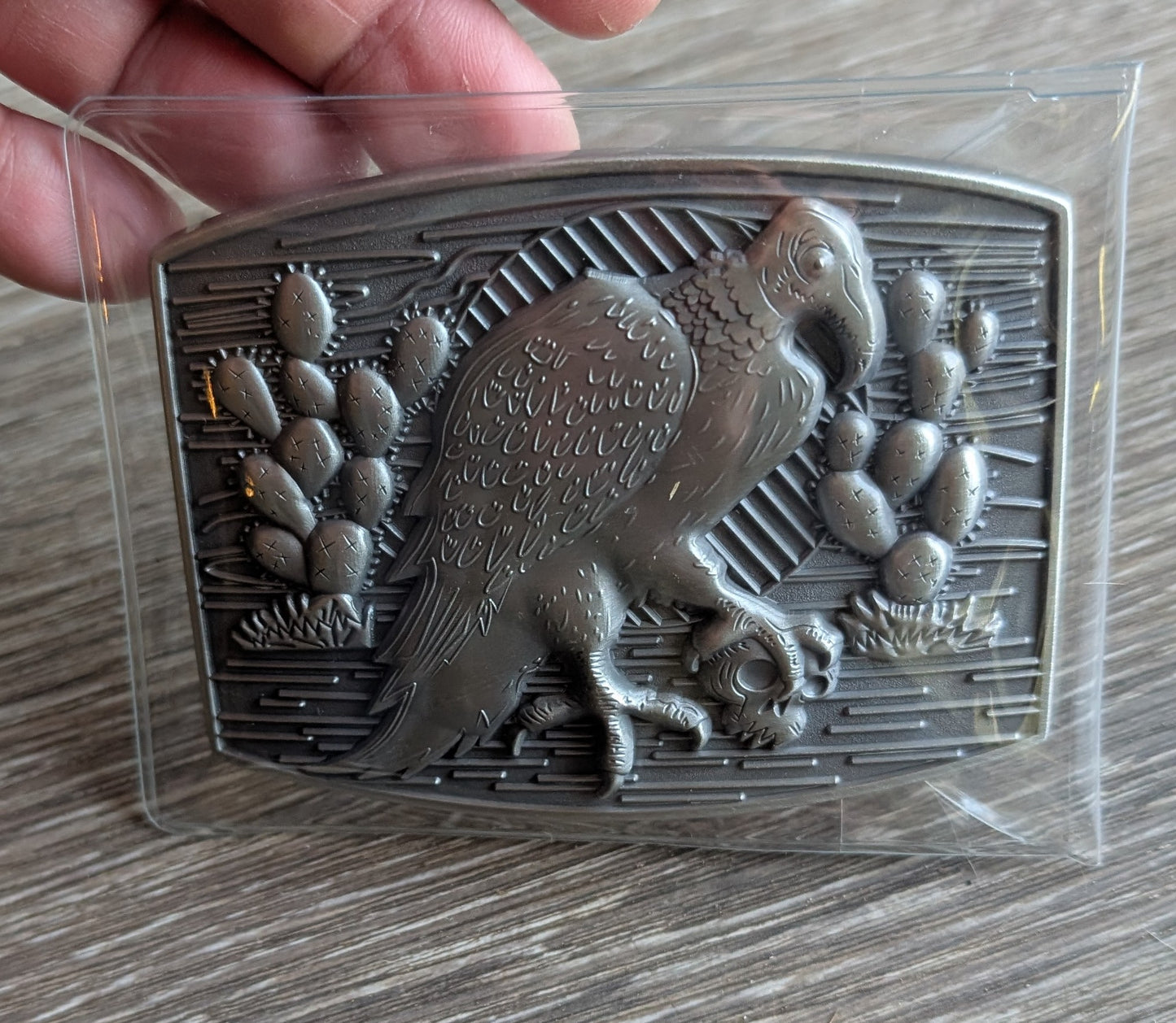 Texas Turkey Vulture Belt Buckle