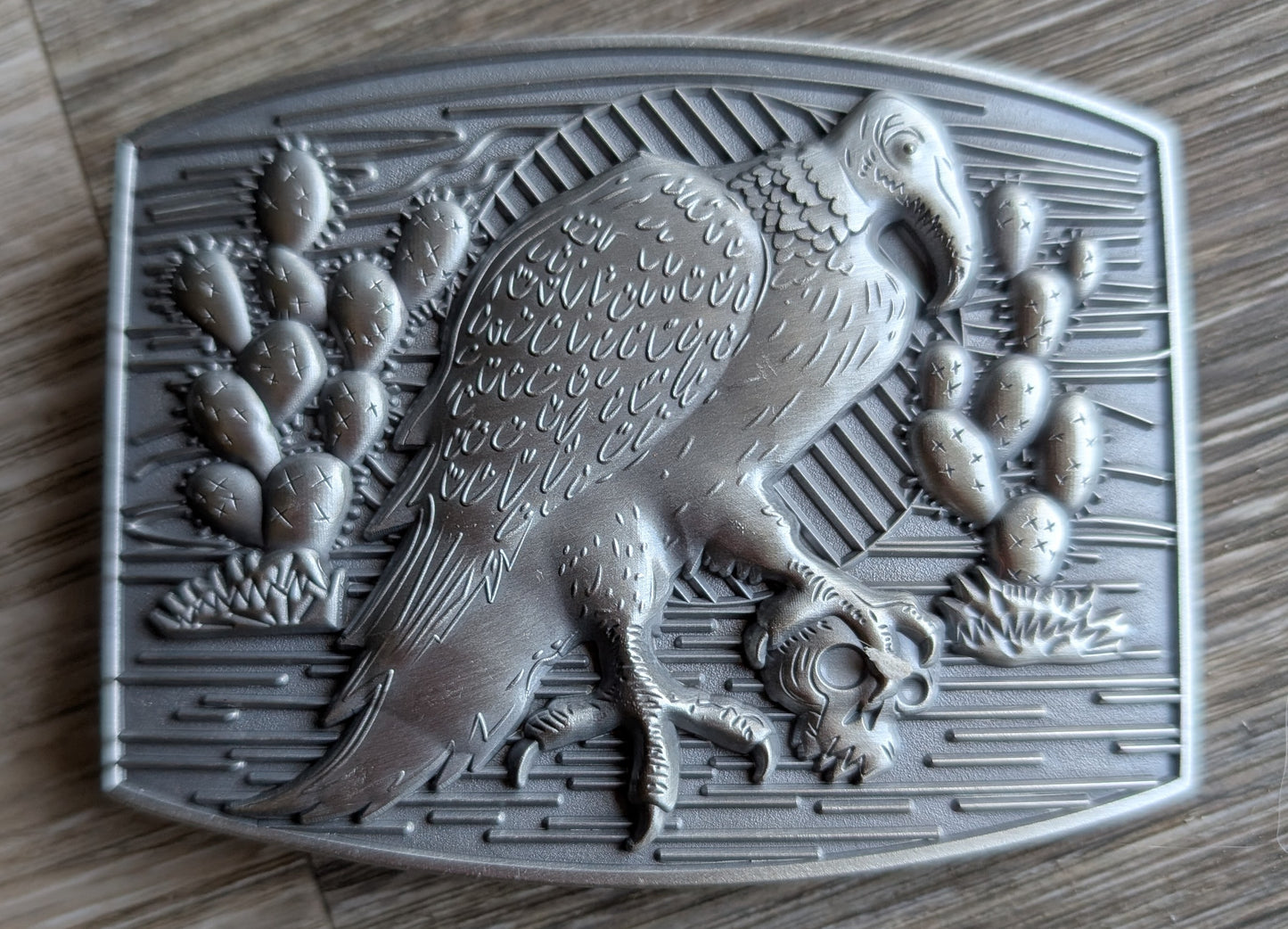 Texas Turkey Vulture Belt Buckle