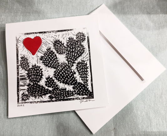 Desert Love Card & Envelope