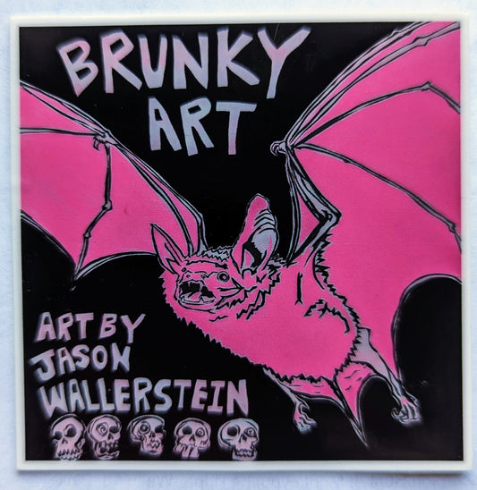 BrunkyArt Bat Sticker